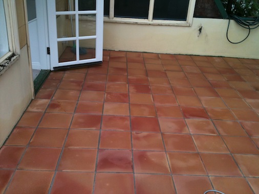 Terracotta Tile Cleaning