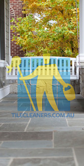 Perth/Subiaco bluestone tiles outdoor entrance white grout lines