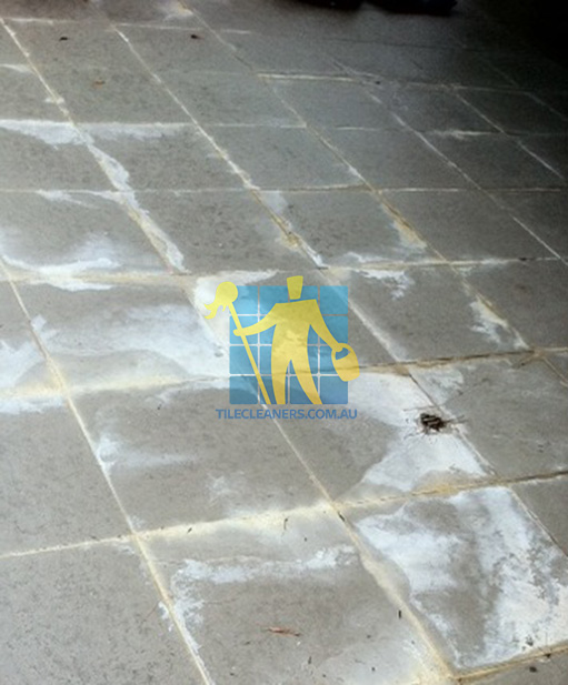 Cleaning efflorescence off tile West Beach