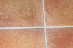grout colour after sealing by tile cleaners Cedar Creek