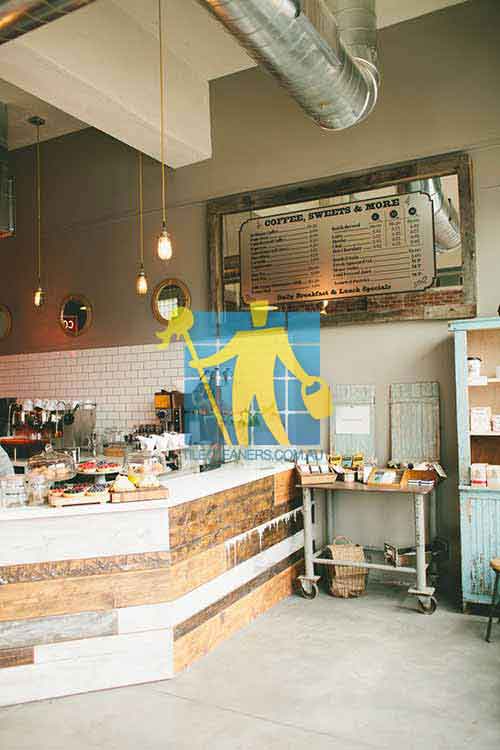 coffee shop ceramic floor design_
