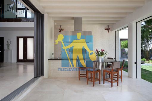 Steiglitz limestone tiles outdoor wall floor modern kitchen