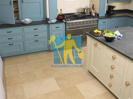 Kensington limestone tiles kitchen provence bevelled