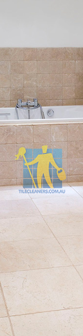 marble tile tumbled acru bathroom bath tub Perth/Subiaco