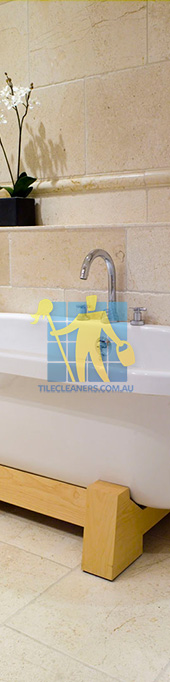 marble tile tumbled acru bathroom bath tub 2 Perth/Vincent/Highgate