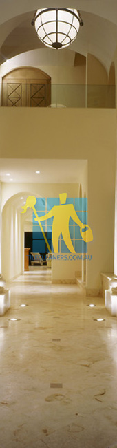 mediterranean entry mable floor with square accent tiles Melbourne/Mornington Peninsula/Blairgowrie