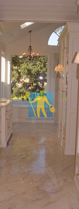 marble floor tiles danby marble hallway traditional Gold Coast/Coomera