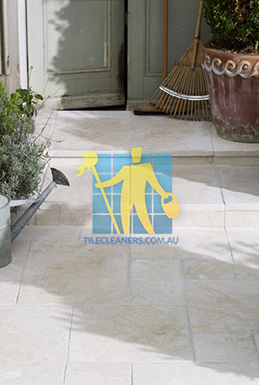 marble tile tumbled acru outdoor pavers Brisbane/Moreton Bay Region/Cashmere