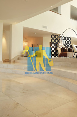 marble tiles floor ema marfil marble tiles and custom made curved steps Melbourne/Glen Eira/Bentleigh East