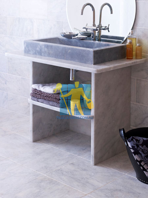 Kelso marble tile classic calacatta tumbled mercury polished basin