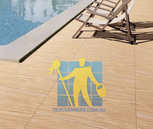 Sandstone Tile Sealing Outdoor Pool 