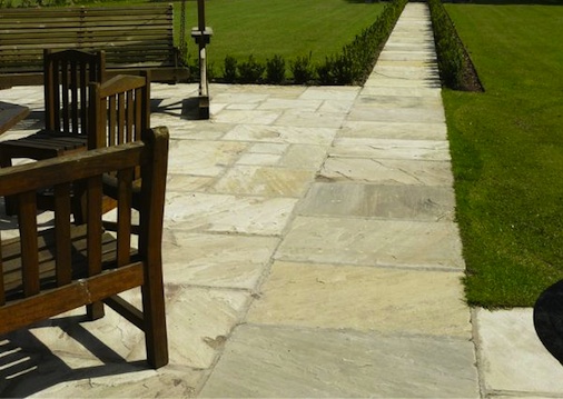 Sandstone Pavers Natural Cleaning Red Hill