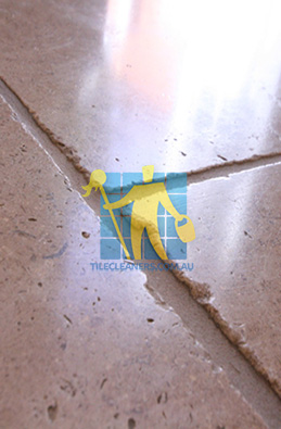 natural stone tile abbey dark tumbled sample sealed Gold Coast/Numinbah Valley