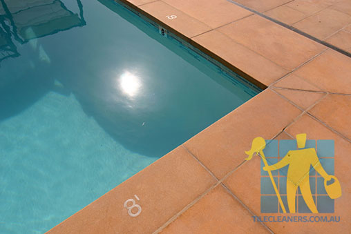Red Hill Outdoor Terracotta Tiles around Pool