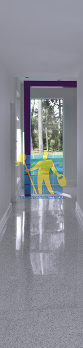 terrazzo floor tiles modern hall very large tiles Gold Coast/Southport