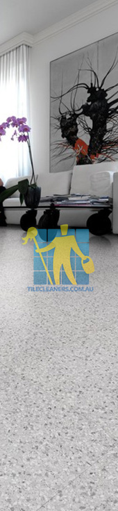 terrazzo tiles inside home floor regular size traditional design Perth/Canning