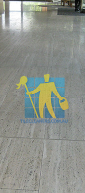 travertine tiles rectangles regular size large tiles shiny after cleaning by tiles cleaners technician Gold Coast/Elanora