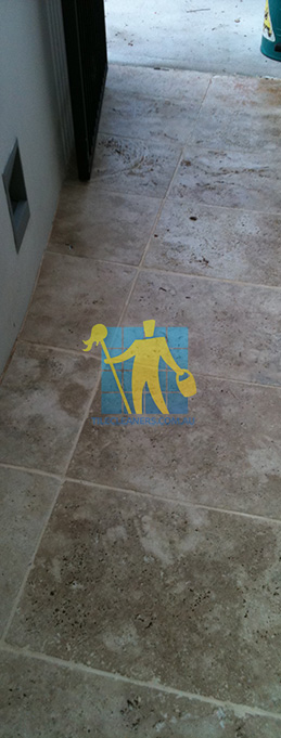 stone tile indoor dirty before cleaning white Melbourne/Hobsons Bay/South Kingsville
