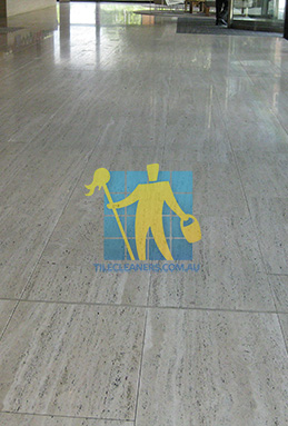 travertine tiles rectangles regular size large tiles shiny after cleaning by tiles cleaners technician Gold Coast/Robina
