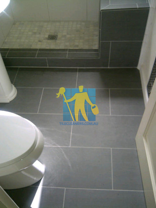 traditional bathroom floor with master bathroom with porcelain grey floor rectangular with white grout lines favicon.ico