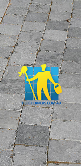 Adelaide/Onkaparinga bluestone pavers tumbled small squares dirty 2