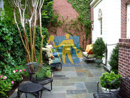 bluestone_tiles outdoor backyard with furniture