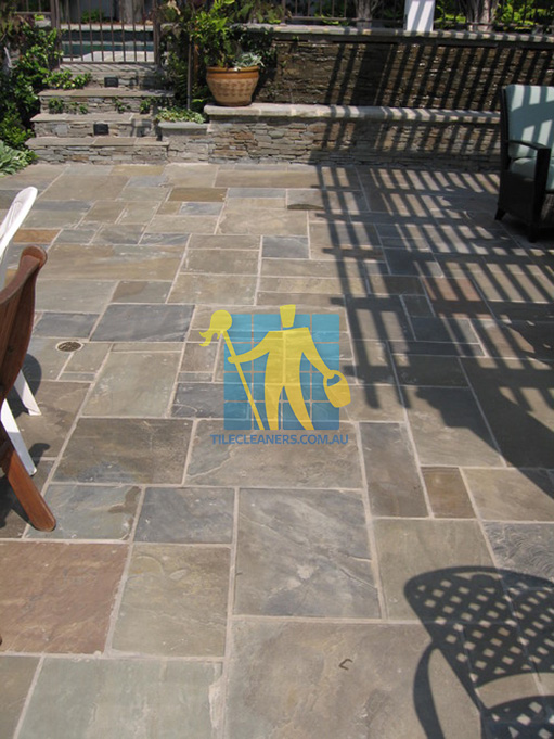 bluestone tiles outdoor landscape full color patio