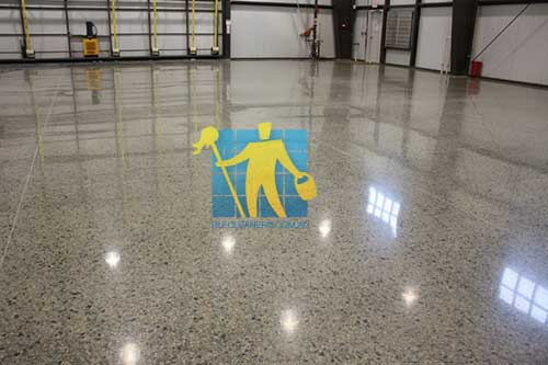concrete shiny polished floor