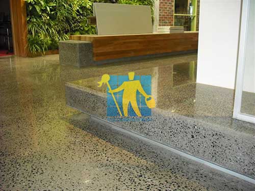 Kensington polished concrete floor