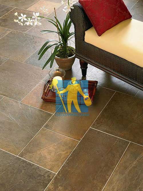 Clifton home slate tile floor
