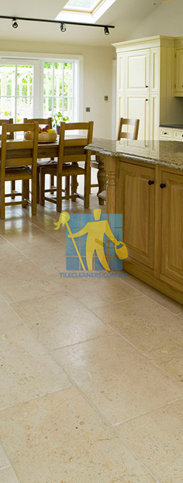 marble tile tumbled acru diningroom Perth/Kwinana/Postans