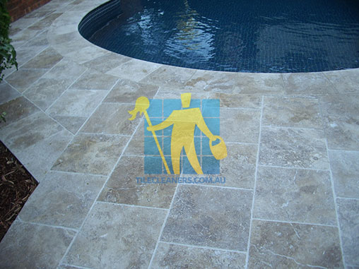 Travertine Tile Stripping And Sealing, How To Seal Travertine Pool Tiles